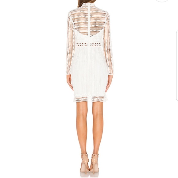 Bardot long sleeve ivory dress NWT - Picture 2 of 12